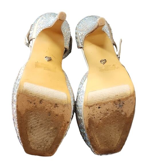 Thalia Sodi High Heels with Sparkles, 8.5 - Picture 9 of 11